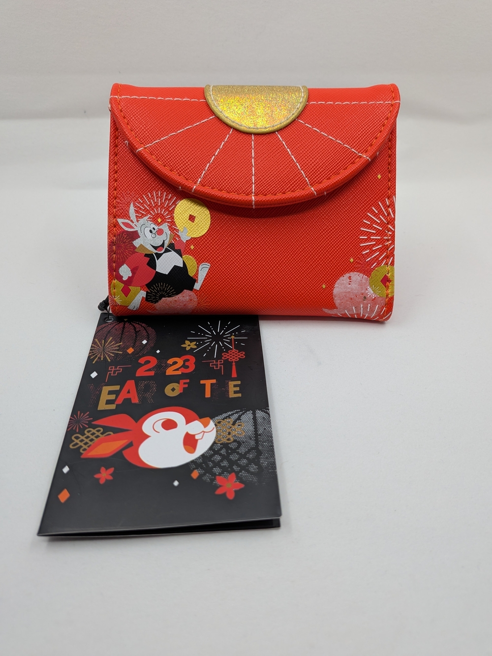 Disney Parks Loungefly 2023 Lunar New Year Wallet Cardholder - Year of the Rab.